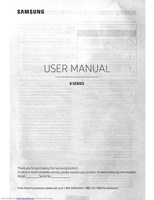 Samsung UN65KS850DFXZA TV Operating Manual